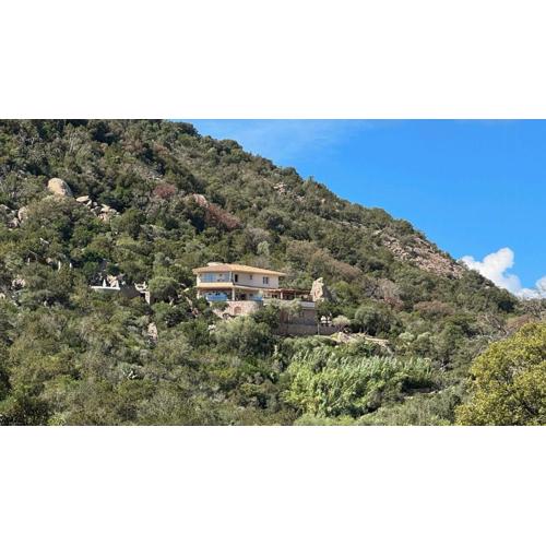 Secluded Villa With Sea View In Palombaggia