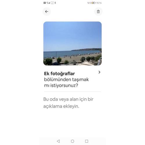 Seferihisar İz Tur sitesinde özel plajlı villa