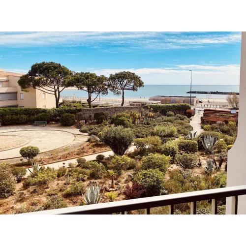 Sète-Vue mer-#monabridelaplage