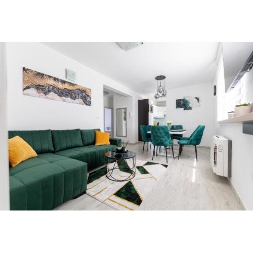 Silver luxury apartment