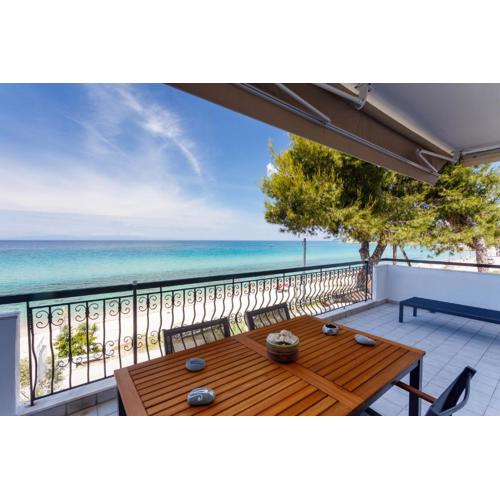 Siviri Sunset Amazing Sea View- With fireplace -Starlink wifi