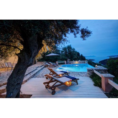 SivotaBayVillas - Villa Mastiha - sea view and private pool