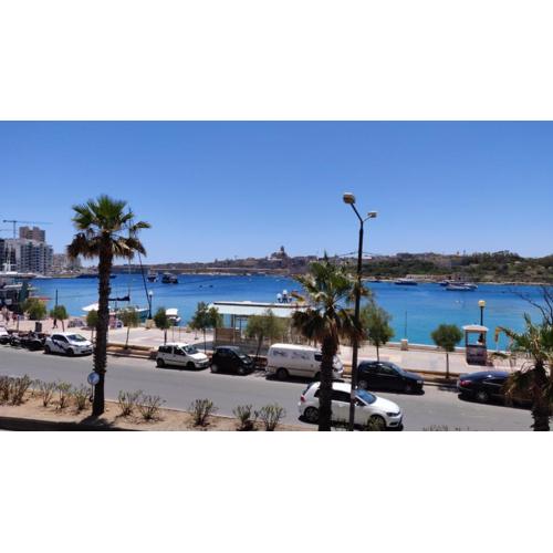 Sliema sea front balcony