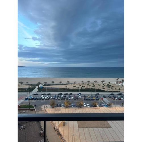Sobre la playa