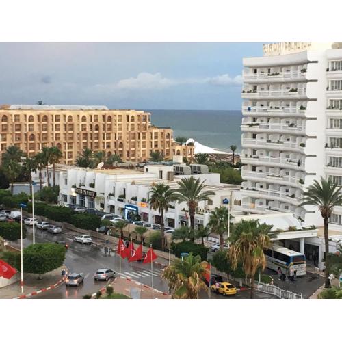 Sousse Corniche Taib Mhiri Roadin Front of Riadh Palm Hotel