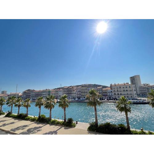 Spacieux 3 pièces avec garage, climatisation, terrasse, proche centre à Sète - FR-1-338-584
