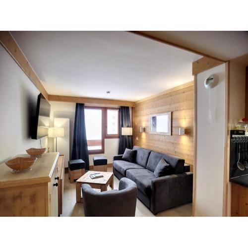 Spacieux 3 pièces cabine, 6 pers, 62m² aux pieds des pistes, Les Bruyères, Les Menuires - FR-1-178-359