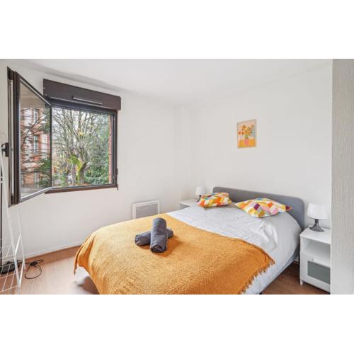 Spacieux appartement hyper centre Capitole 3pers wifi