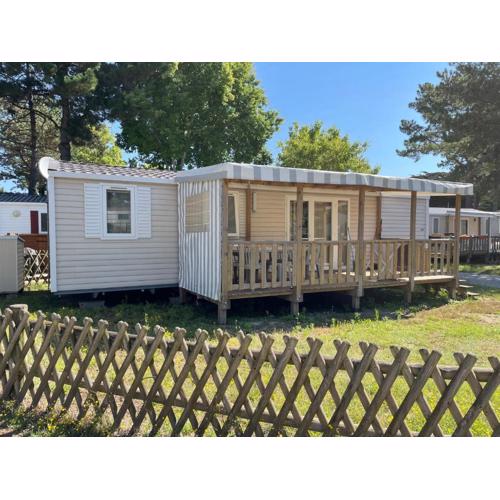 Spacieux mobil home 4 chambres 10 personnes Camping 4