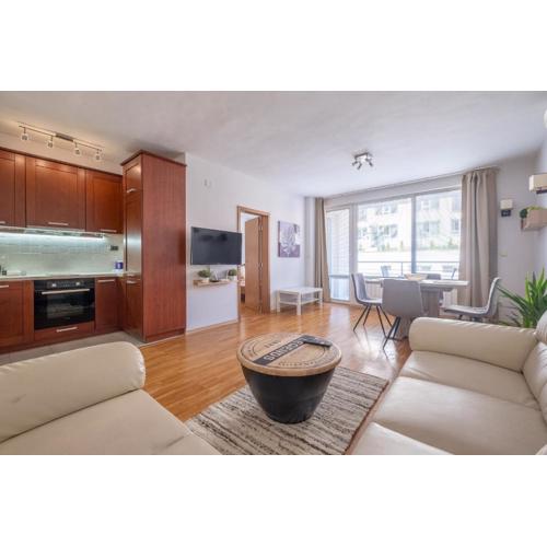 Spacious 1 bedroom apartment in a lively center