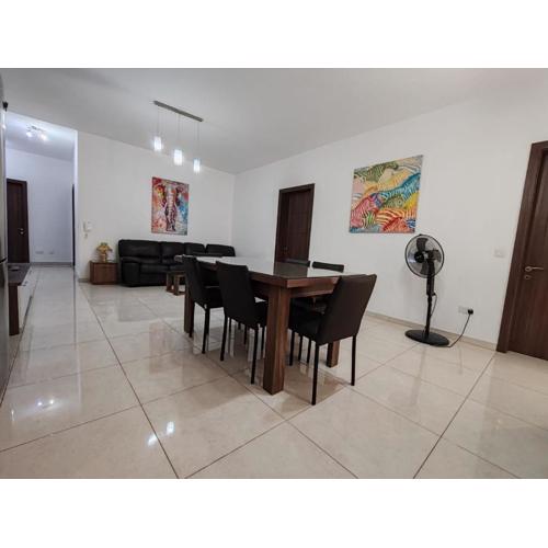 Spacious 3-Bedroom Apartment in Central Msida
