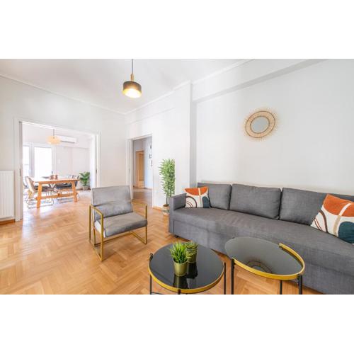 Spacious apartment at Exarchia