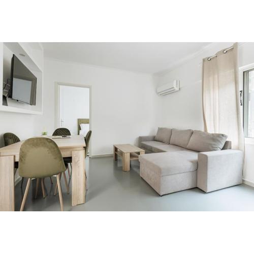 Spacious apartment featuring a private terrace