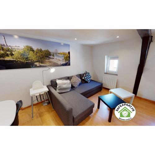 Spacious duplex city center Strasbourg
