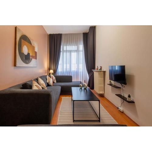 Spacious & Historic 2BR in Central Taksim