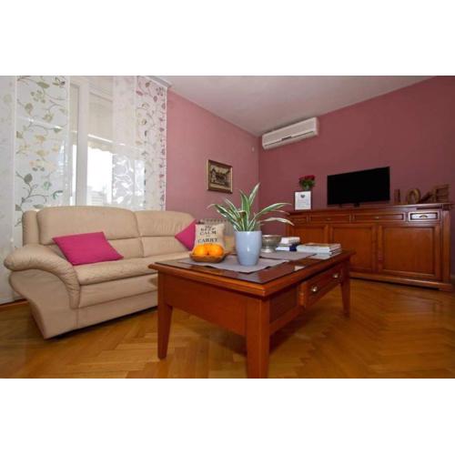 Spacious three-bedroom apartment with balconies