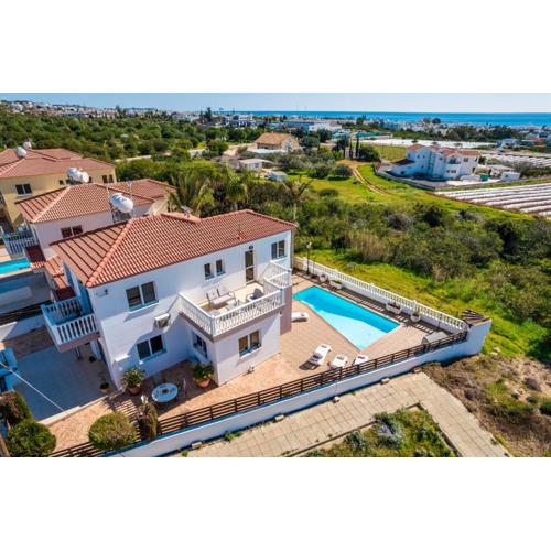 Spacious Villa with Private Pool & Breathtaking Panoramic Ayia Napa views