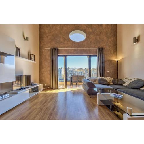 Spinola Court - Stunning Seaview Apartment & Penthouse on Spinola Bay by ShortletsMalta