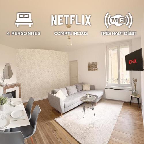 Spring - Centre-Ville - Gare - Spacieux - Netflix