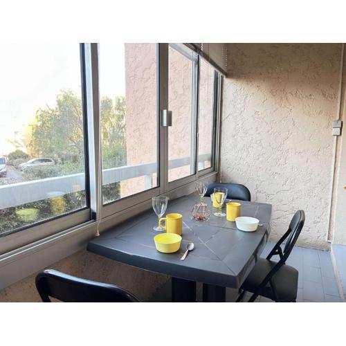 Ste Maxime : Appt 2P, 4 couchages, piscine, parking - FR-1-226-556