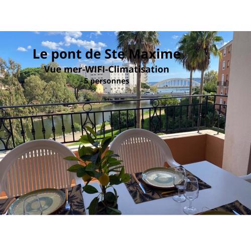 Ste Maxime T3 Terrasse vue mer et avec piscine