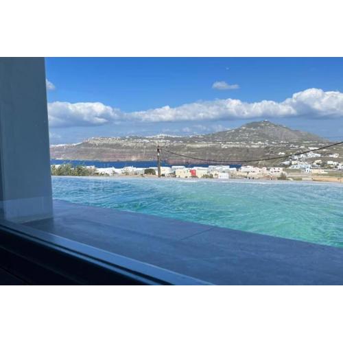 Stela caldera view cave/private mini pool/jacuzzi
