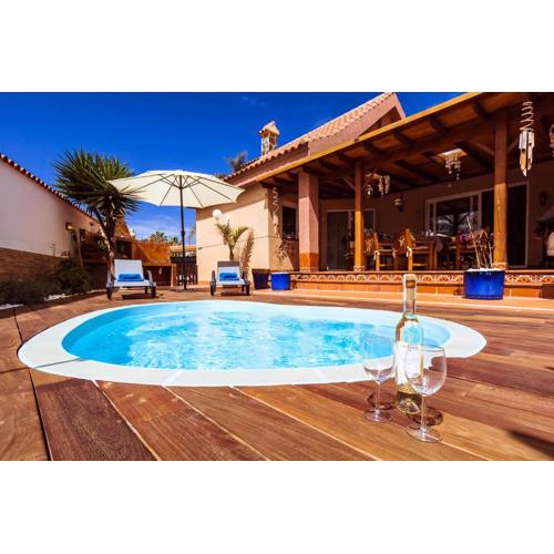 Strandnahes Ferienhaus Hibiscus Mit Privatem Pool