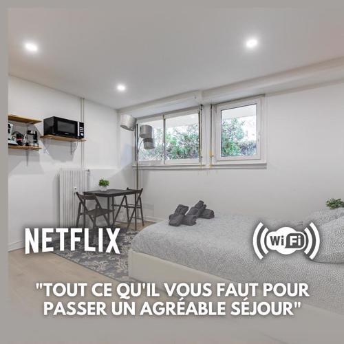 Strasbourg chaleureux studio, orangerie