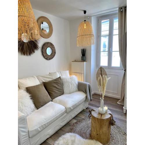 Studio 2 neuf à 100m des plages et de la gare