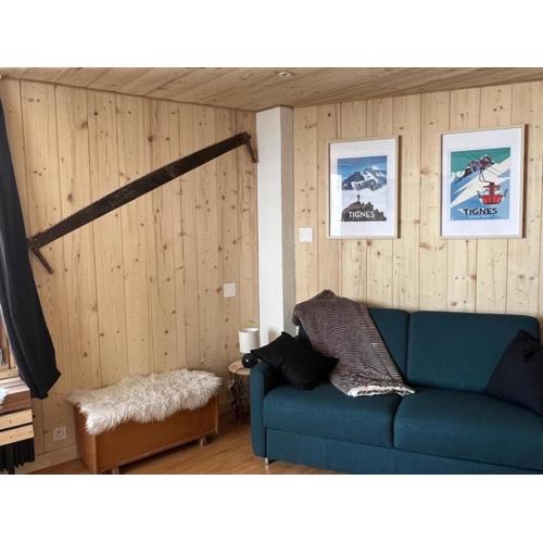 Studio 4 pers. proche pistes et commerces, balcon, animaux acceptés - FR-1-502-417