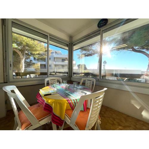Studio à 50m de la plage avec parking privé, pour 4 personnes - FR-1-338-324