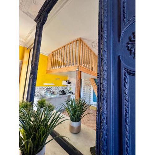 Studio à Rouen avec mezzanine