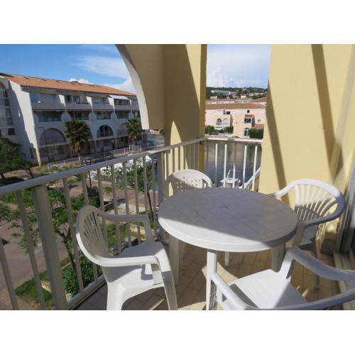 Studio à Sète avec terrasse, cuisine équipée et vue marina - FR-1-472-149