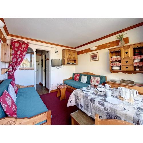 Studio agréable Au pieds des pistes Balcon nord - FR-1-344-995
