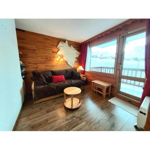 Studio au pied des pistes avec balcon et cuisine équipée - Plagne Villages - FR-1-351-158