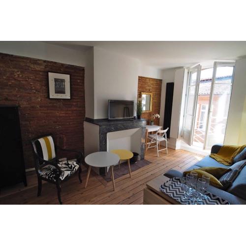 STUDIO BRICK AND WOOD - HYPERCENTRE - TV - WIFI