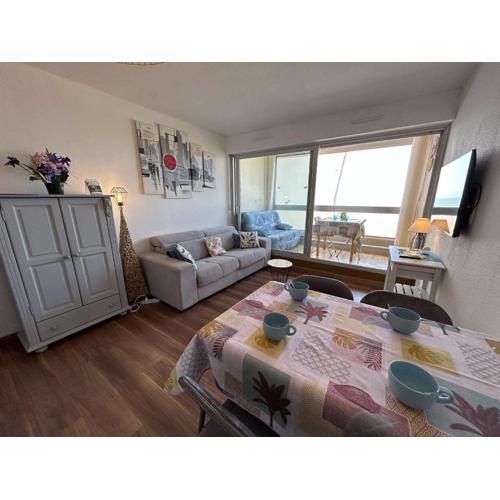 Studio cabine à 20m de la plage avec parking privé - FR-1-224C-325