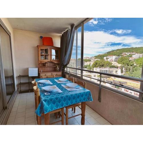 Studio cabine à 300m de la plage avec loggia vitrée - FR-1-338-428