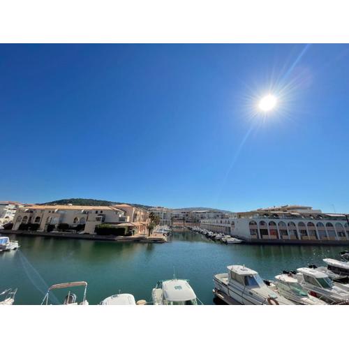 Studio cabine à Sète avec véranda, parking et climatisation - FR-1-338-127