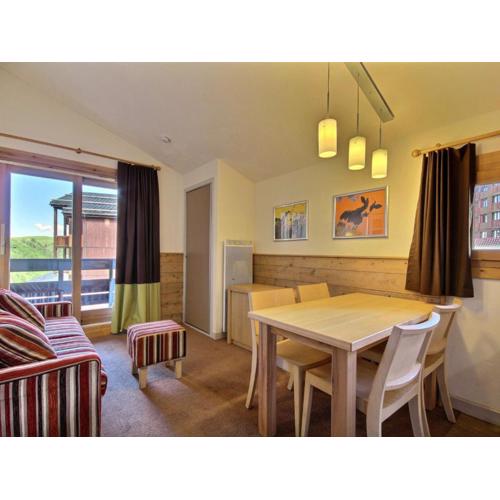 Studio-cabine chaleureux pour 4 pers. à 50m des pistes, balcon, ascenseur - FR-1-455-179