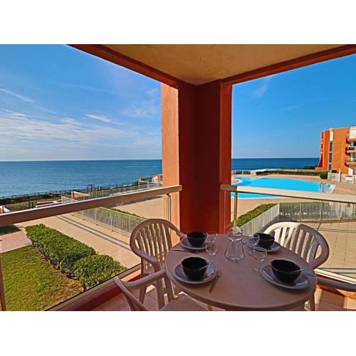 Studio cabine climatisé 4 pers avec piscine et parking - FR-1-472A-134