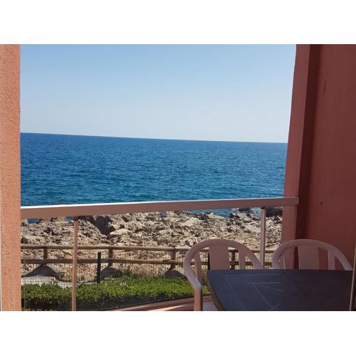 Studio cabine climatisé à Sète avec parking et terrasse - FR-1-472A-138