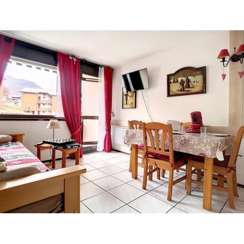 Studio Cabine Confort · Proche Pistes · Balcon Sud - FR-1-344-903