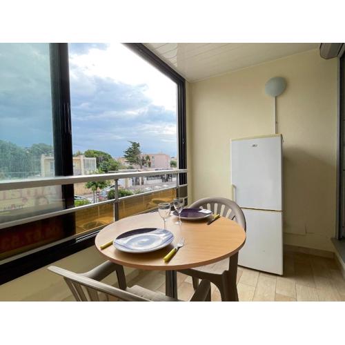 Studio cabine cosy à Sète, proche plage - FR-1-338-337