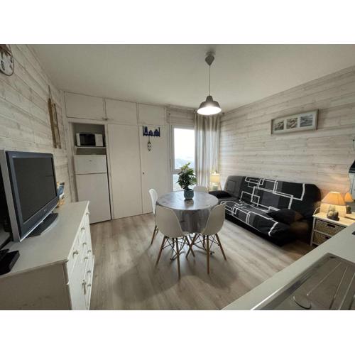 Studio cabine moderne 4 pers, plage 100m, Saint-Jean-de-Monts - FR-1-224C-582