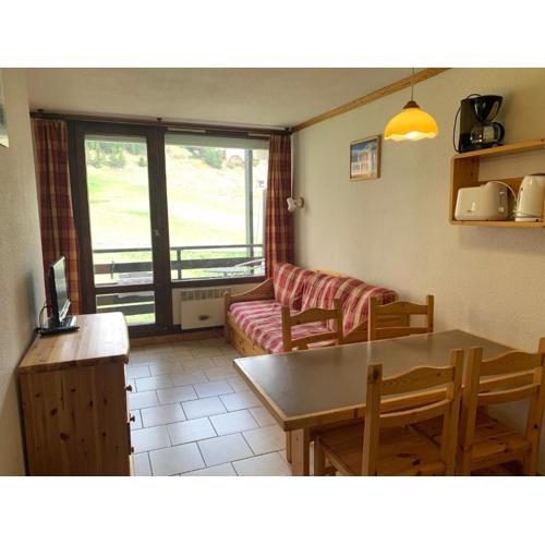 Studio cabine rénové pour 4 pers, balcon, animaux admis - FR-1-452-55