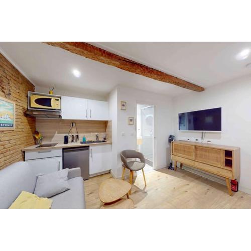 Studio classé au cœur des Carmes