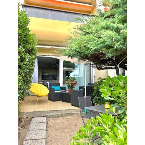 Studio cosy à 1mn de la mer, jardin et parking privé