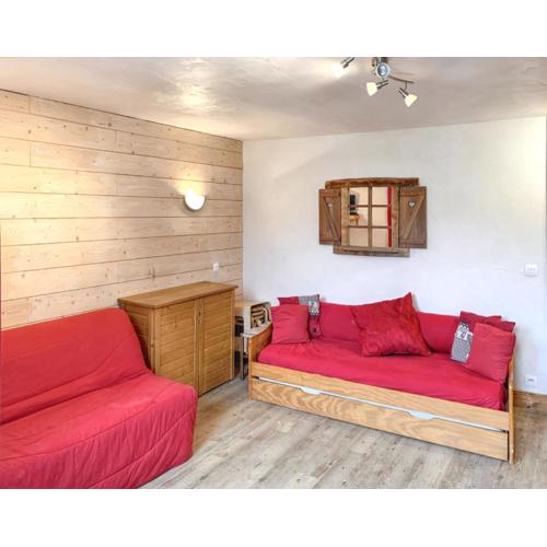 Studio cosy à La Plagne-Tarentaise, 20 m² + vue sur montagne