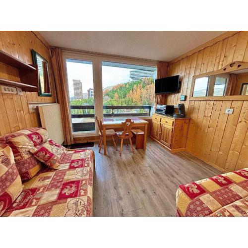 Studio cosy pour 2 à La Croisette, ski aux pieds, parfait pour couples - FR-1-452-115